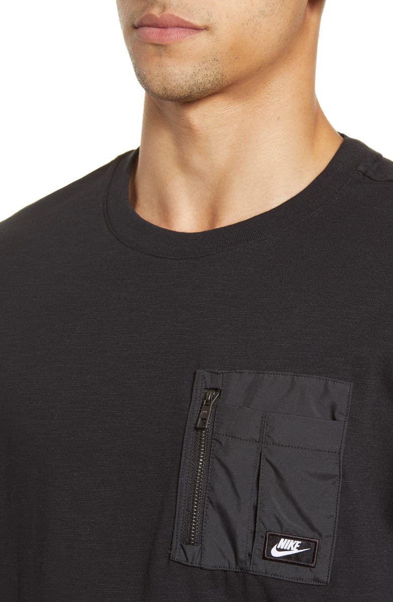 Nike Modern Essentials Lightweight Mix Short Sleeve Top, Alternate, color,