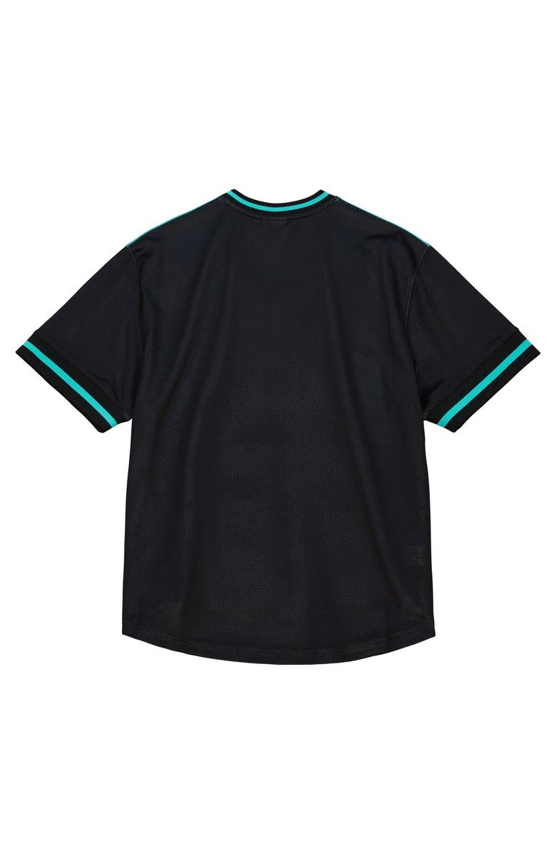 Mitchell & Ness Men's Mitchell & Ness  Turquoise Vancouver Grizzlies Jumbotron 3.0 Mesh V-Neck T-Shirt, Alternate, color, 