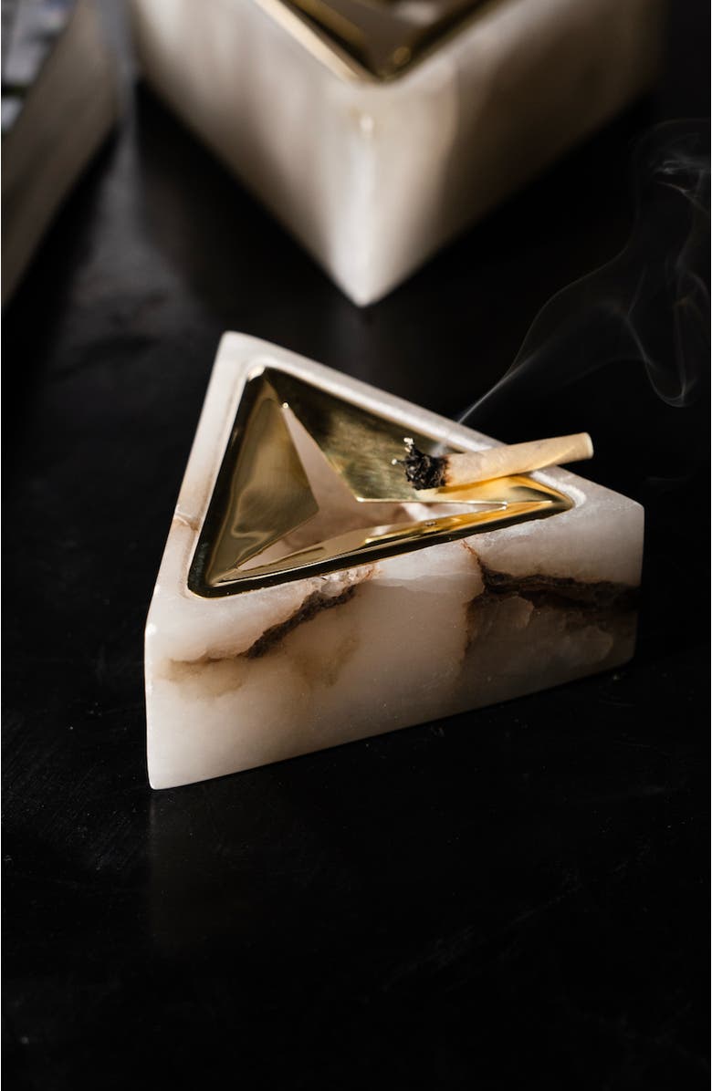 The Collective Home Starfall Ashtray, Alternate, color, Natural