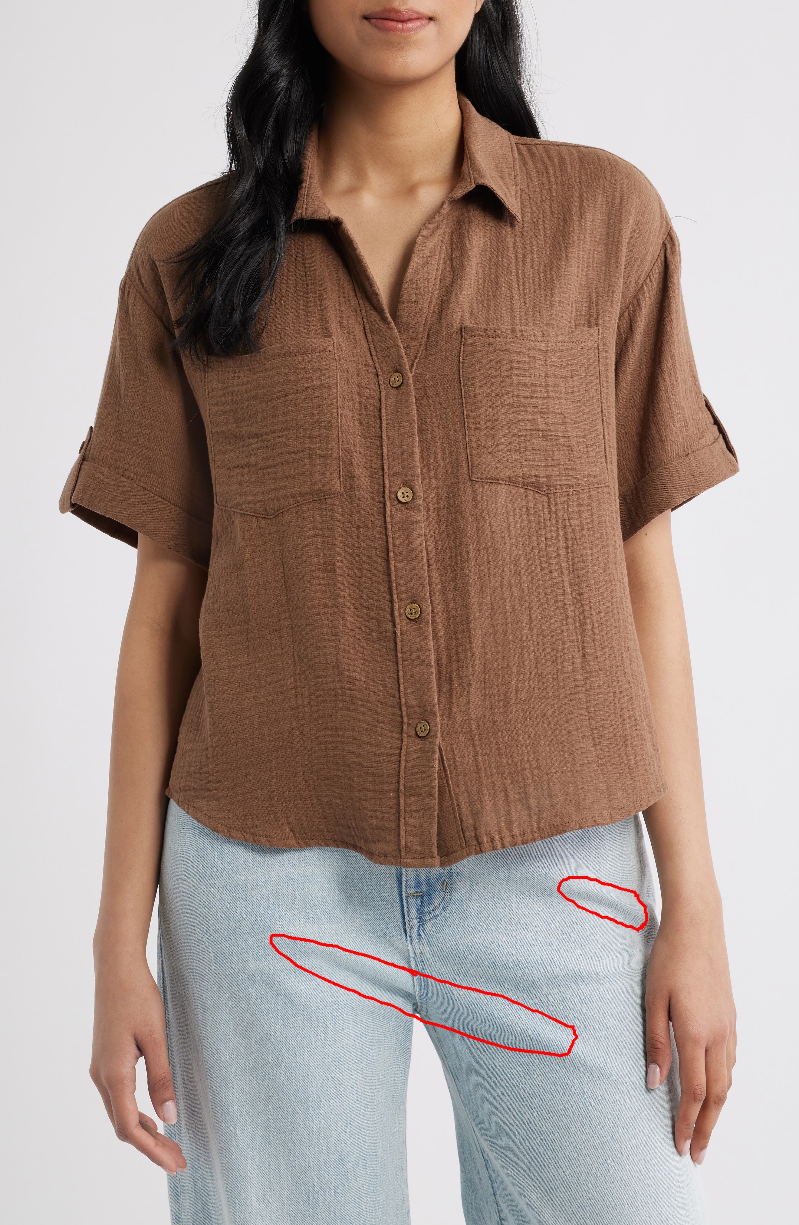 River Gauze Shirt - image 3