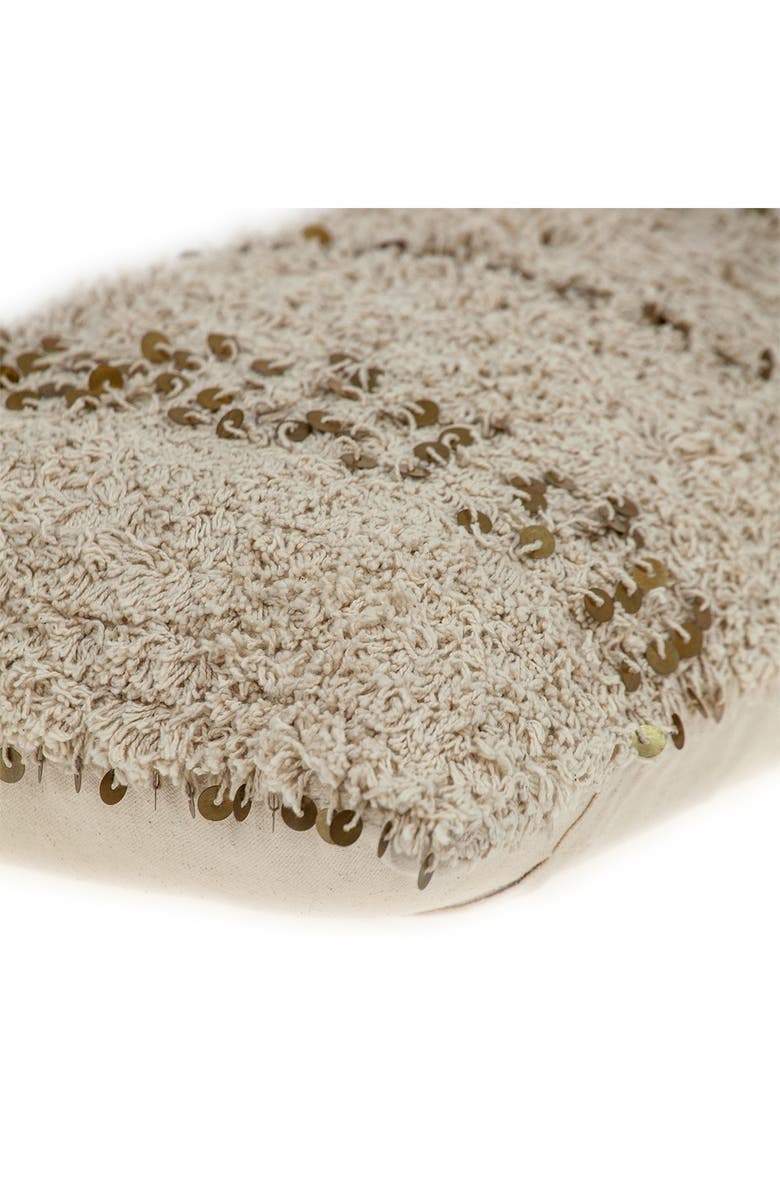 PARKLAND COLLECTION Acacia Balm Transitional Beige Throw Pillow, Alternate, color, Beige