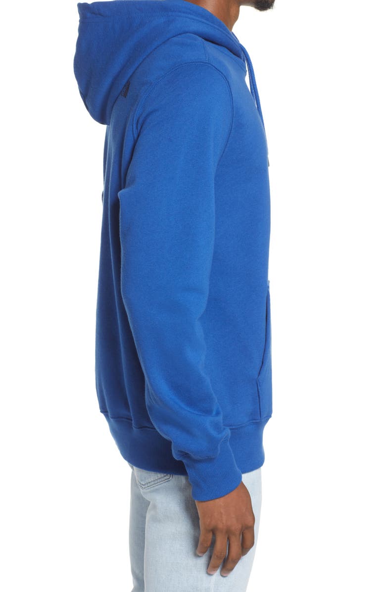 The North Face Fine Logo Graphic Hooded Sweatshirt, Alternate, color,