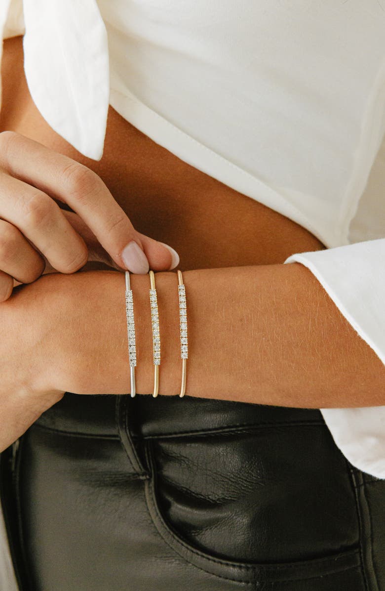 Dana Rebecca Designs Ava Bea Flexi Diamond Cuff Bracelet, Alternate, color,