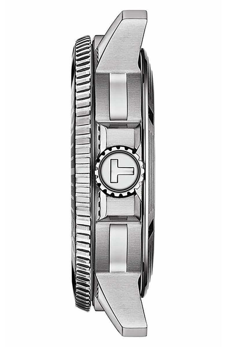 Tissot Seastar 1000 Powermatic Bracelet Watch, 43mm, Alternate, color, Green Gradient