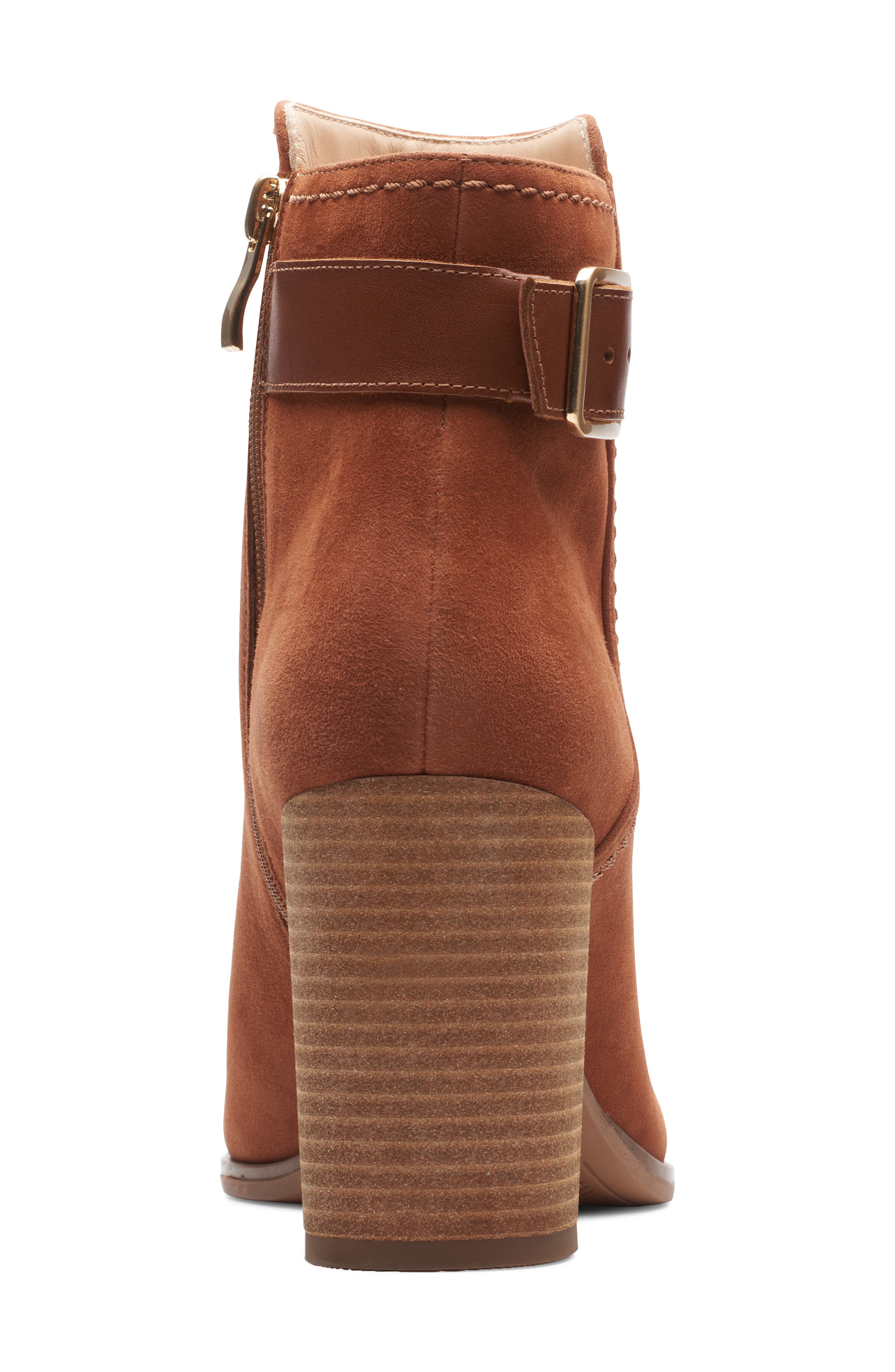 Clarks<sup>®</sup> Freva85 Buckle Bootie, Alternate, color, 