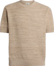 Etro Roma Textured Cotton T-Shirt