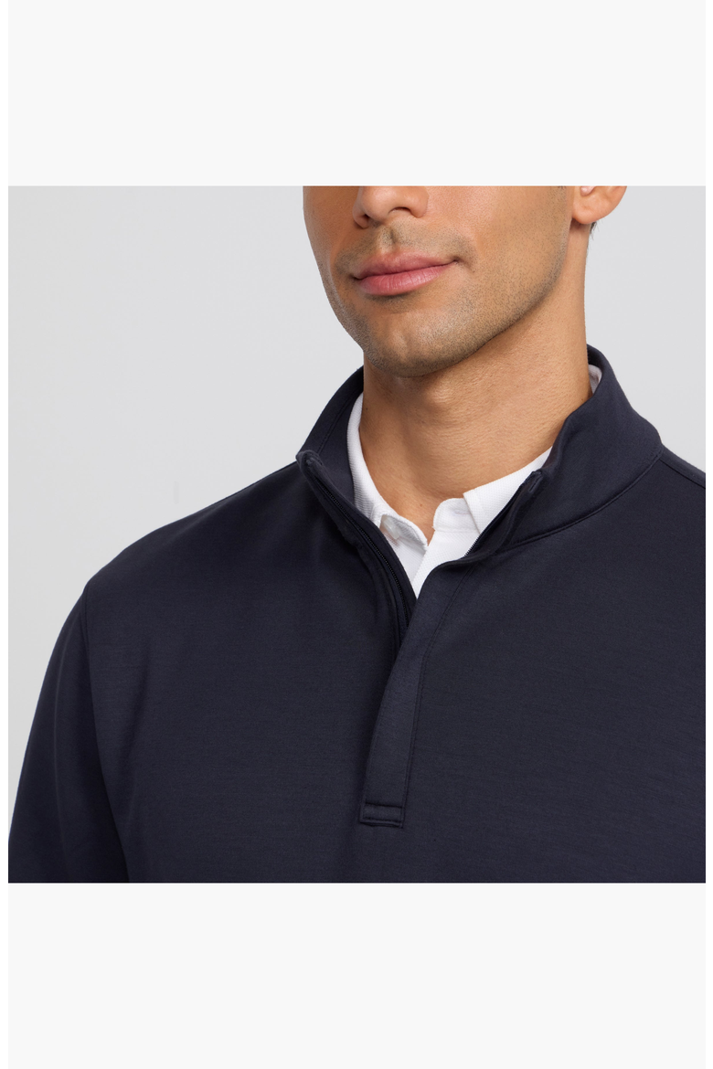 Sandwash Quarter-Zip, Alternate, color, Deep Blue