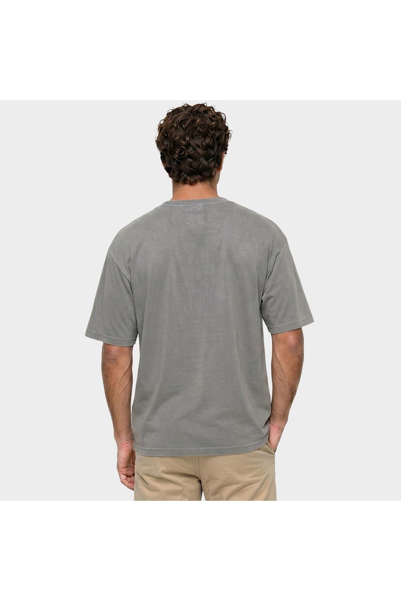 California Retro Stripes Garment Dyed T-Shirt, Alternate, color, Grey