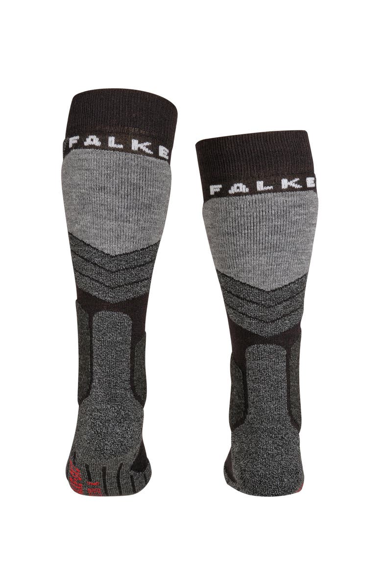 Falke SK2 Intermediate Ski Socks, Alternate, color, Black-Mix