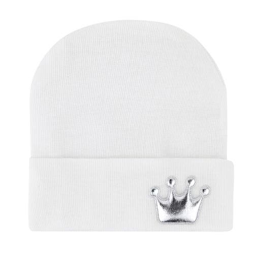 Ely's & Co. Newborn Hospital Hats 2 Packs In White