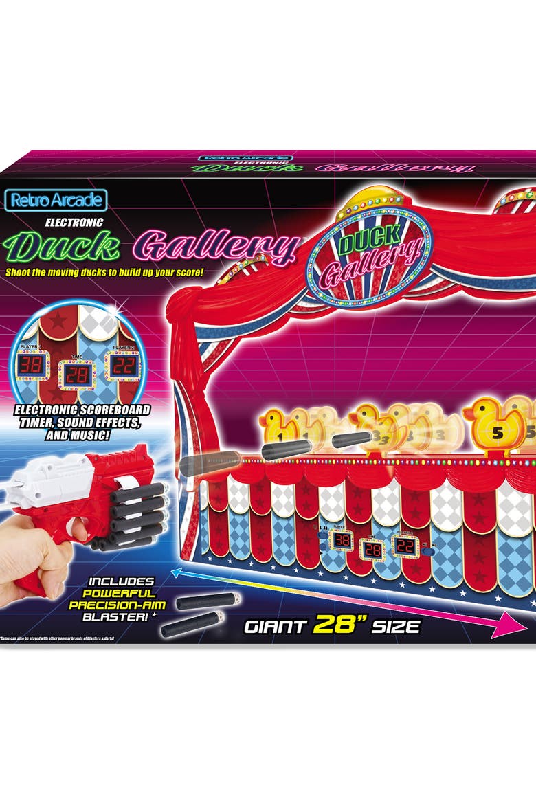 Duck Shooting Gallery 28" Tabletop Game 6+, Main, color, Multicolored