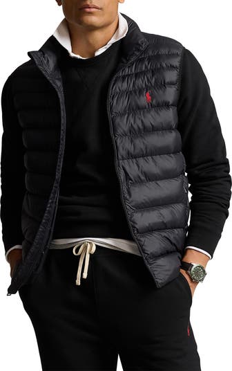 POLO RALPHLAUREN　PADDED VEST (BLACK) 美品 Polo Ralph Lauren Terra Black Recycled Nylon Puffer Vest | Nordstrom