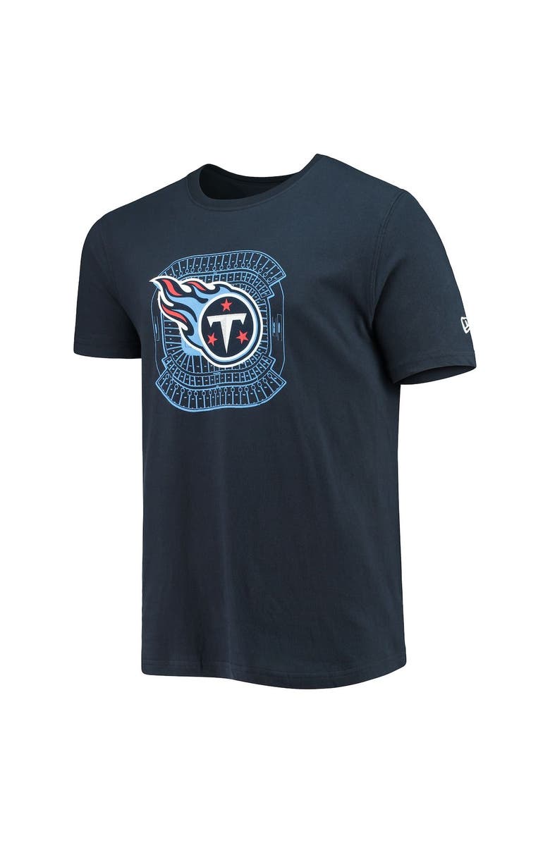 New Era Men's New Era Navy Tennessee Titans Stadium T-Shirt, Alternate, color, Navy