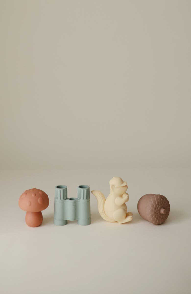 Mushie Set of 4 Nature Bath Toys, Alternate, color, 