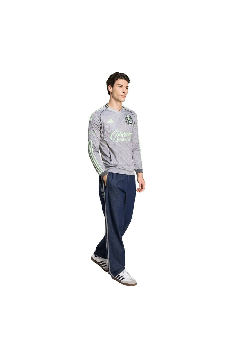 adidas Men's adidas  Gray Club America 2025/26 Third Replica Long Sleeve Jersey, Alternate, color, Gray