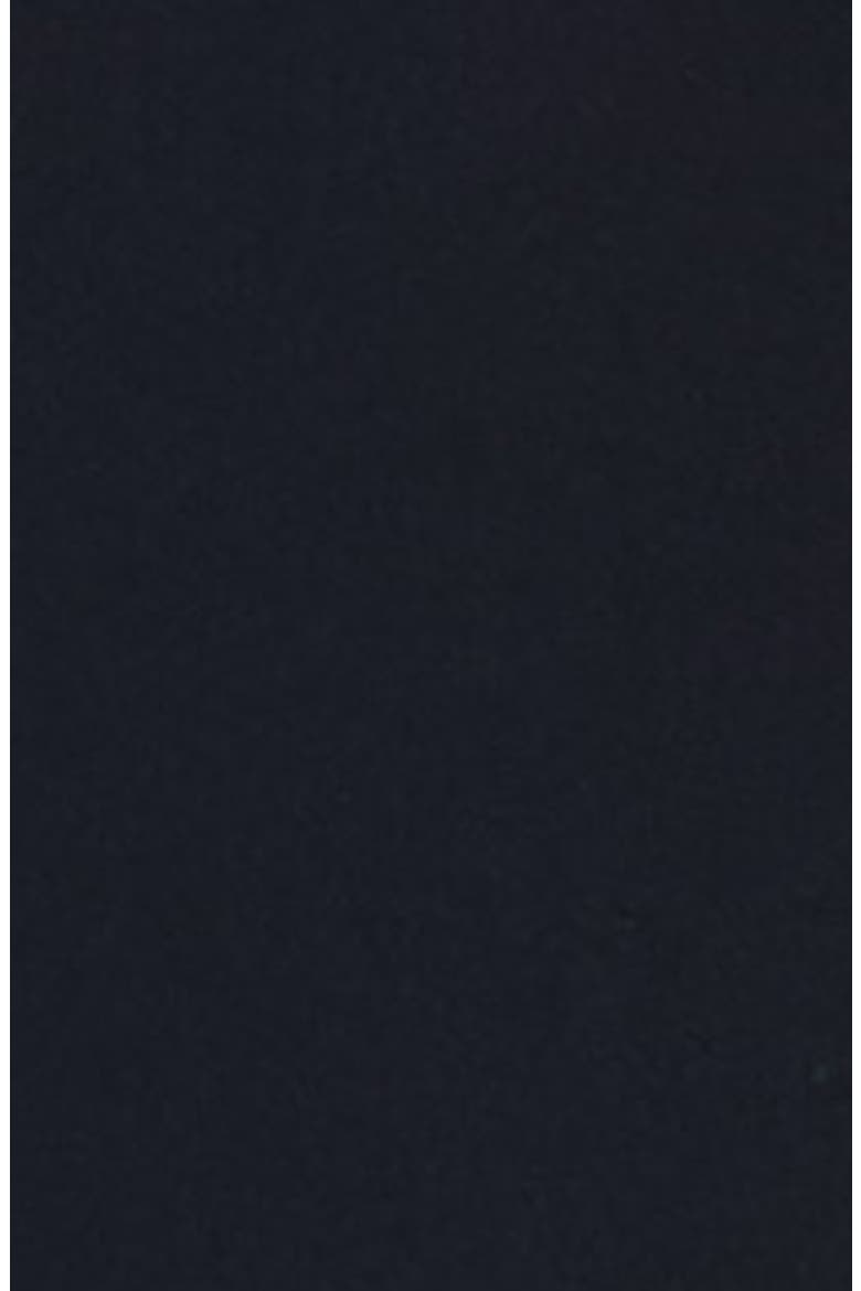 Floral Print Duchesse Satin A-Line Dress, Alternate, color, MIRRORED ORCHID NAVY