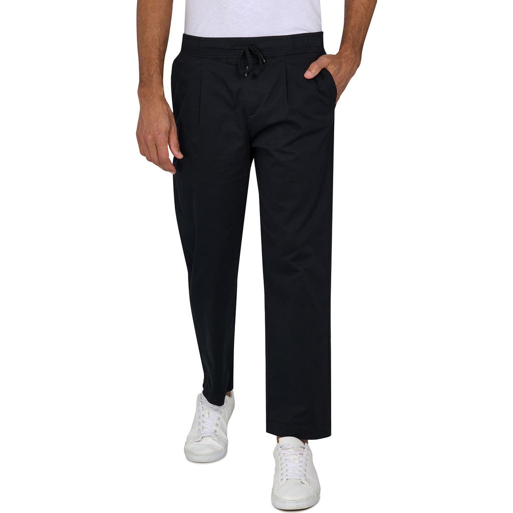 Brooklyn Brigade Solid Drawstring Pants In Black
