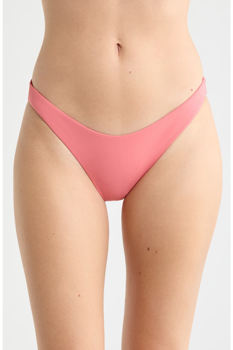 Rockley Saltwater Solids Bikini Bottoms, Main, color, SHELL PINK
