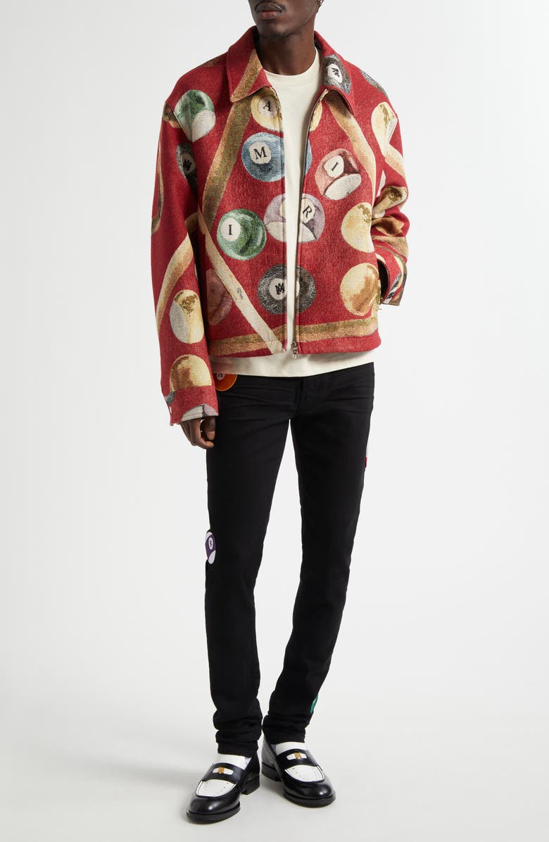 AMIRI Billiards Tapestry Jacket, Alternate, color, 