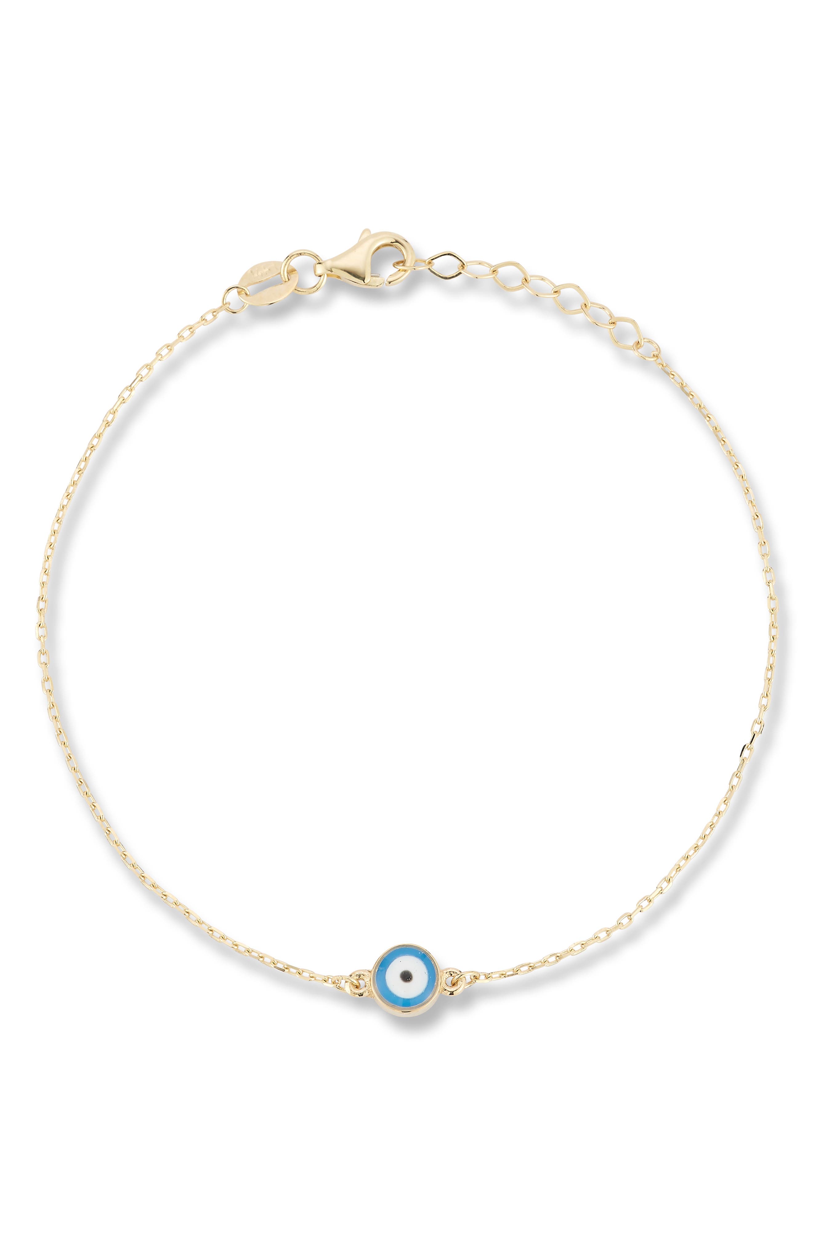 Ember Fine Jewelry 14k Gold Evil Eye Bracelet