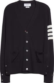 Thom Browne 4-Bar Merino Wool Cardigan