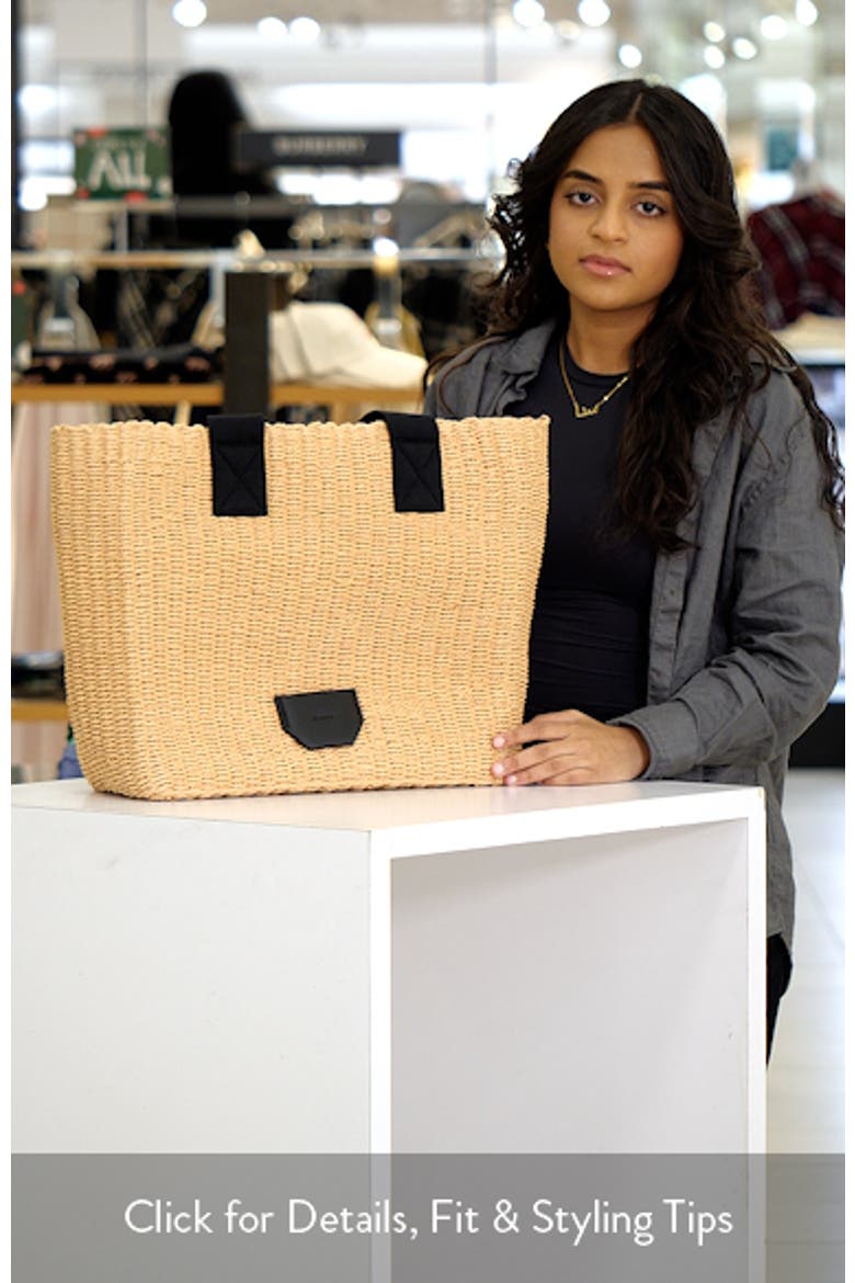 Izzy Straw Tote video