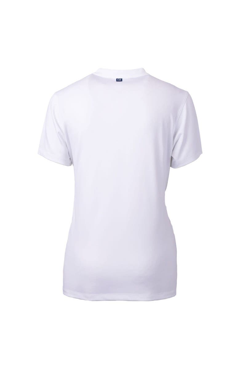 Cutter & Buck Women's Cutter & Buck  White Louisville Bats Forge DryTec Heathered Stretch Blade Top, Alternate, color, 