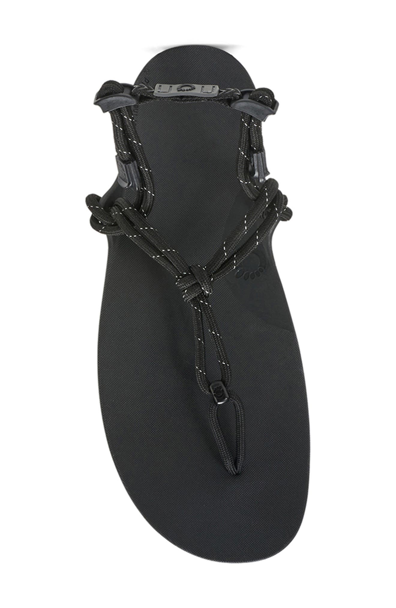 XERO SHOES Genesis Rope Style Barefoot Sandal, Alternate, color, Black