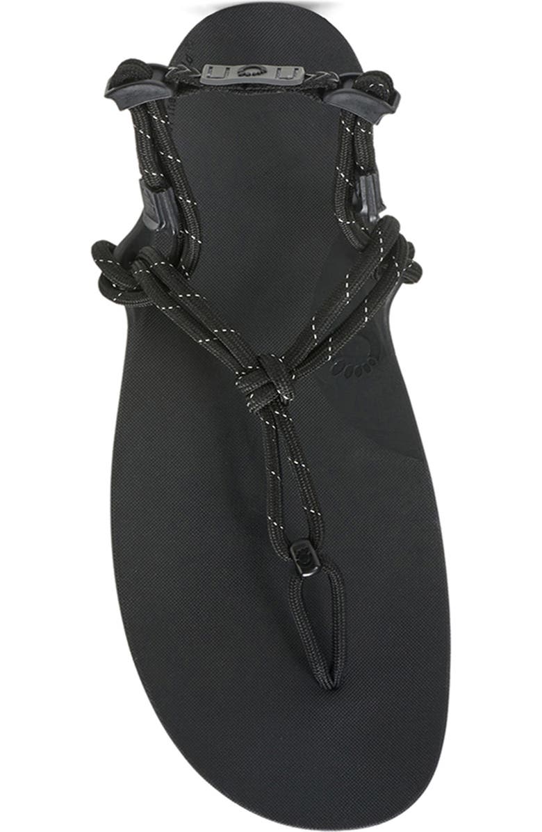 XERO SHOES Genesis Rope Style Barefoot Sandal, Alternate, color, Black