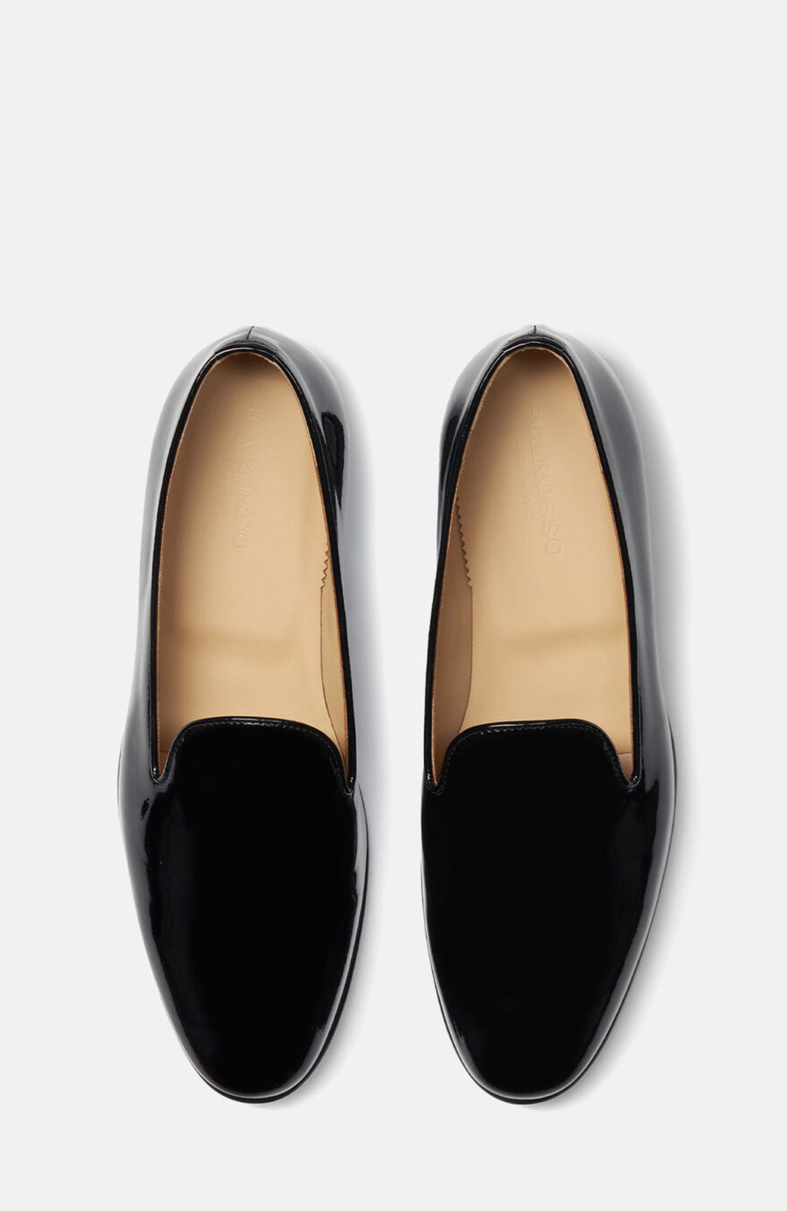 Tommy Slippers, Alternate, color, Black - Patent