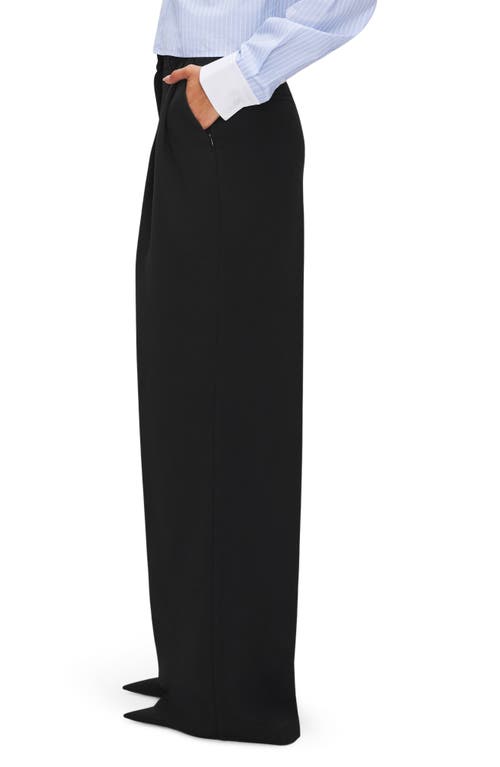 GOOD AMERICAN GOOD AMERICAN LUXE SUITING WIDE LEG PANTS