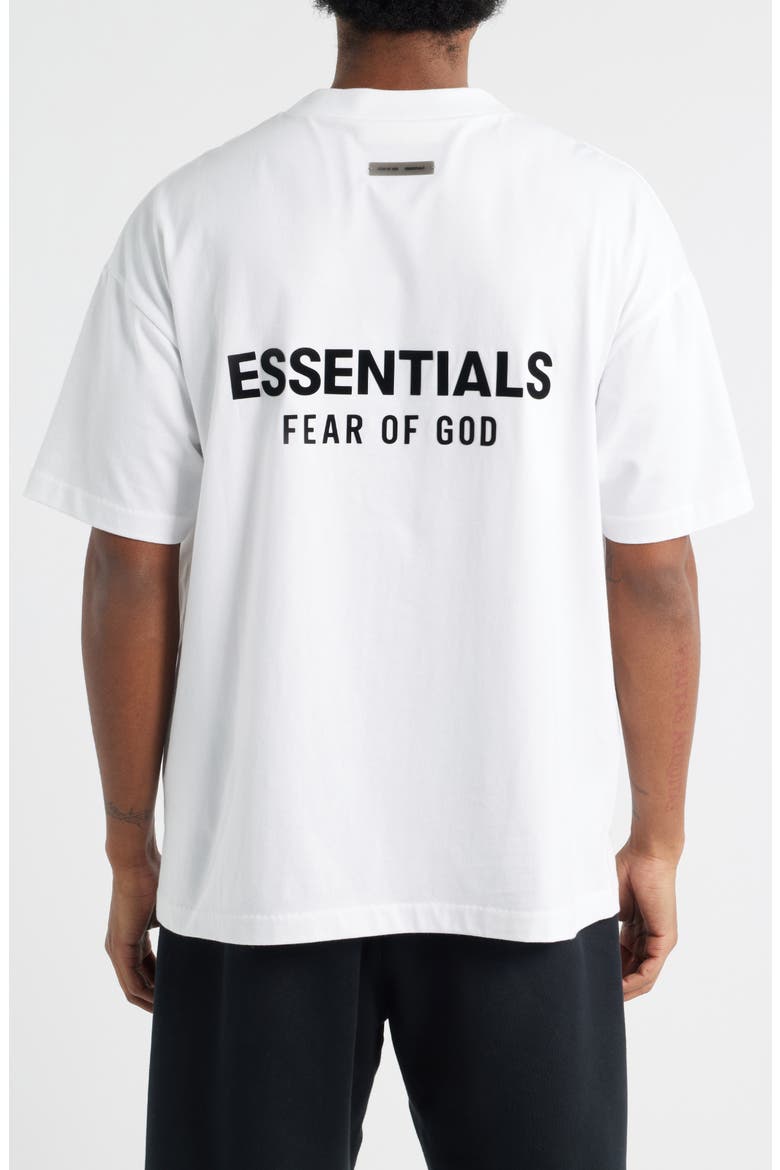 Classic Fit Logo Graphic T-Shirt, Alternate, color, BRIGHT WHITE