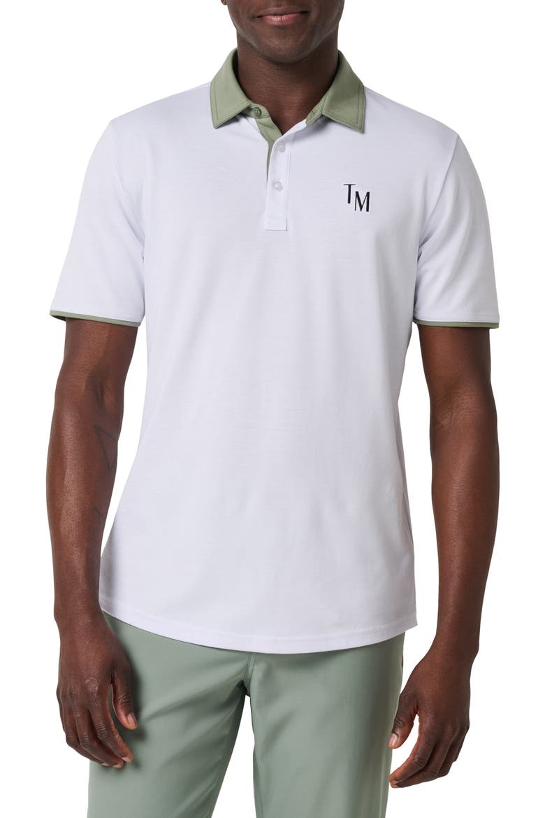 AB Energy Graphic Polo, Main, color, WHITE
