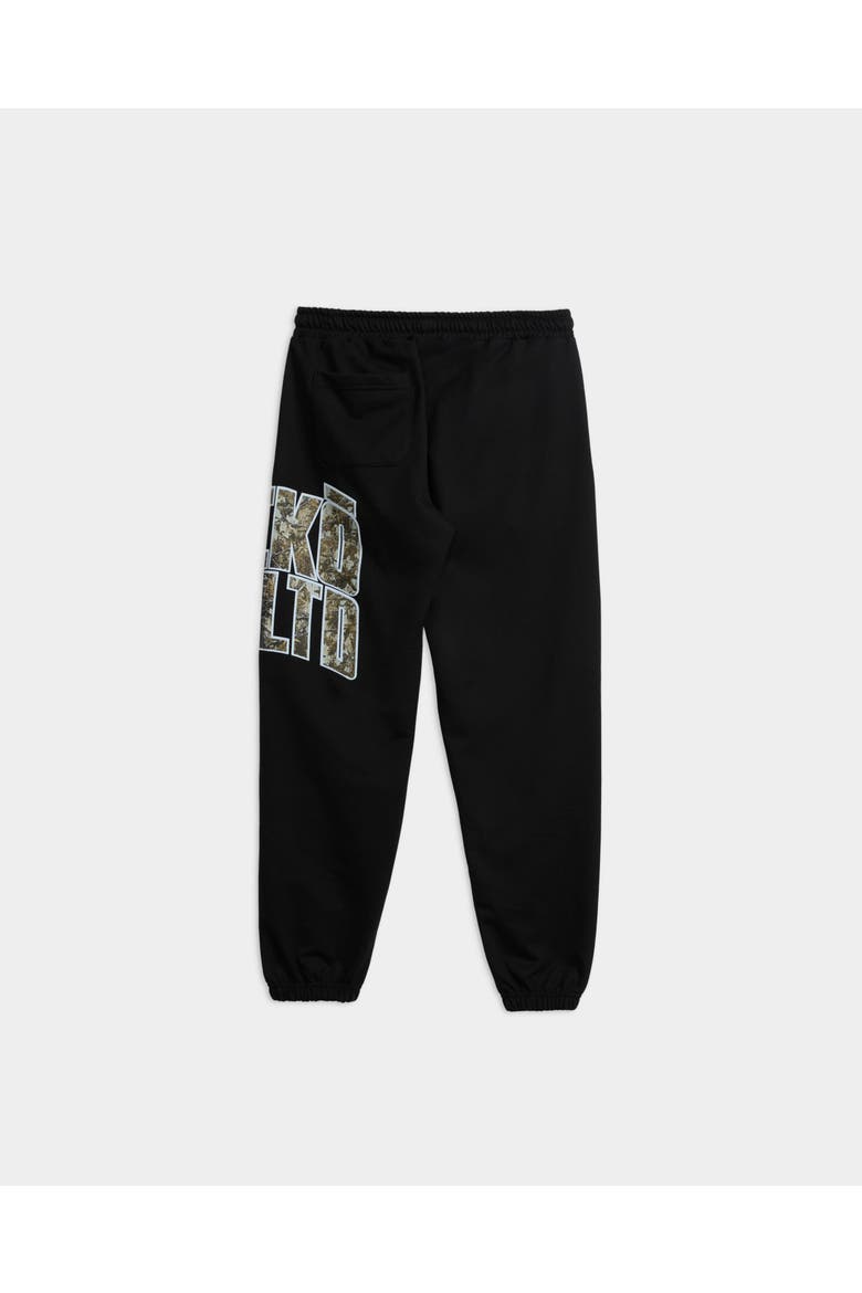 Leafy Arch Joggers, Alternate, color, Vintage Black