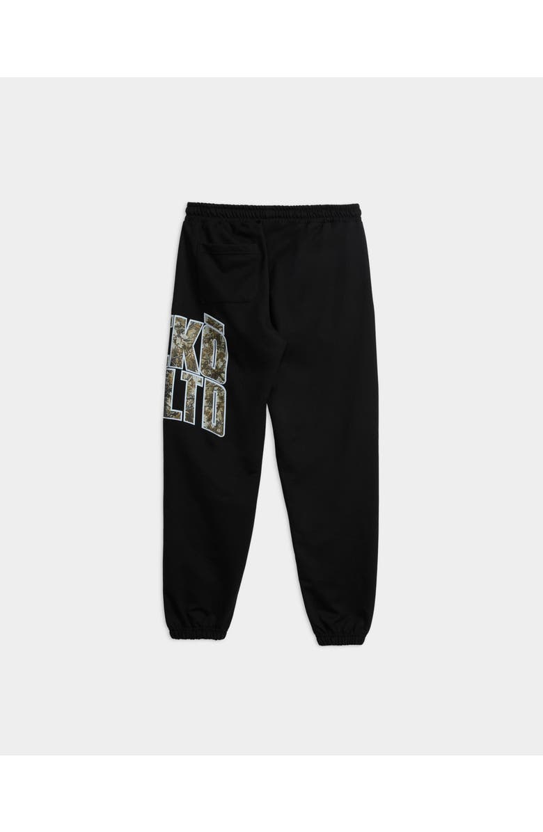 ECKO Leafy Arch Joggers, Alternate, color, Vintage Black