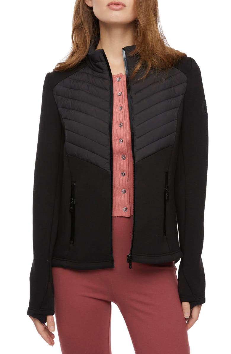 Bernardo Mixed Media Jacket, Main, color, 