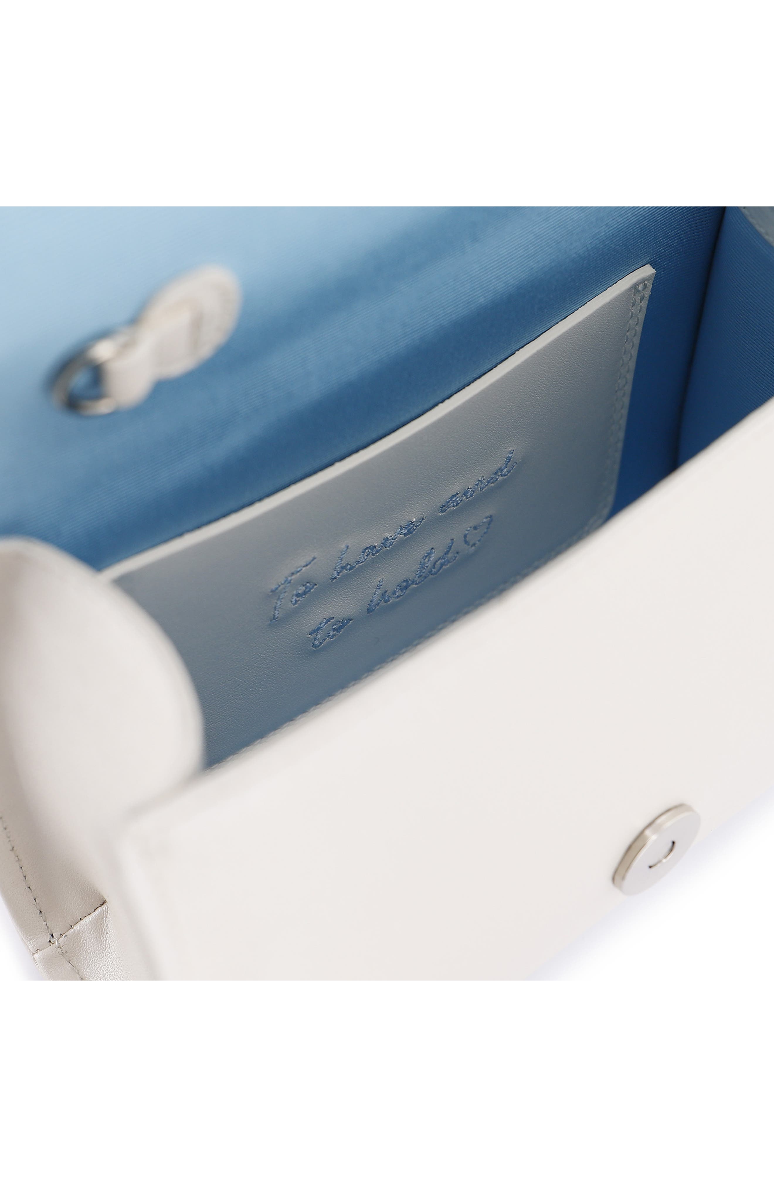 SOPHIA WEBSTER Amora Imitation Pearl Top Handle Bag, Alternate, color, 