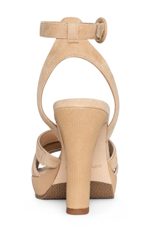 DONALD PLINER DONALD PLINER ANKLE STRAP PLATFORM SANDAL