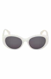 Max Mara 54mm Round Sunglasses