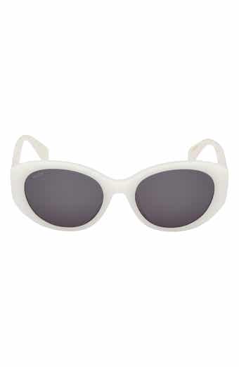 Max Mara 54mm Round Sunglasses