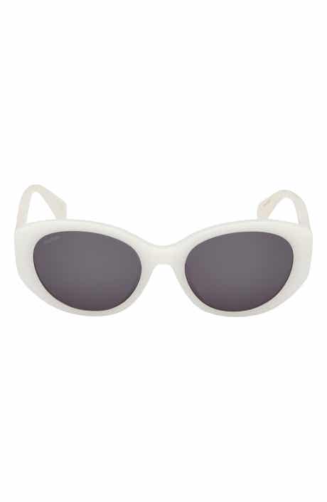 Max Mara 54mm Round Sunglasses