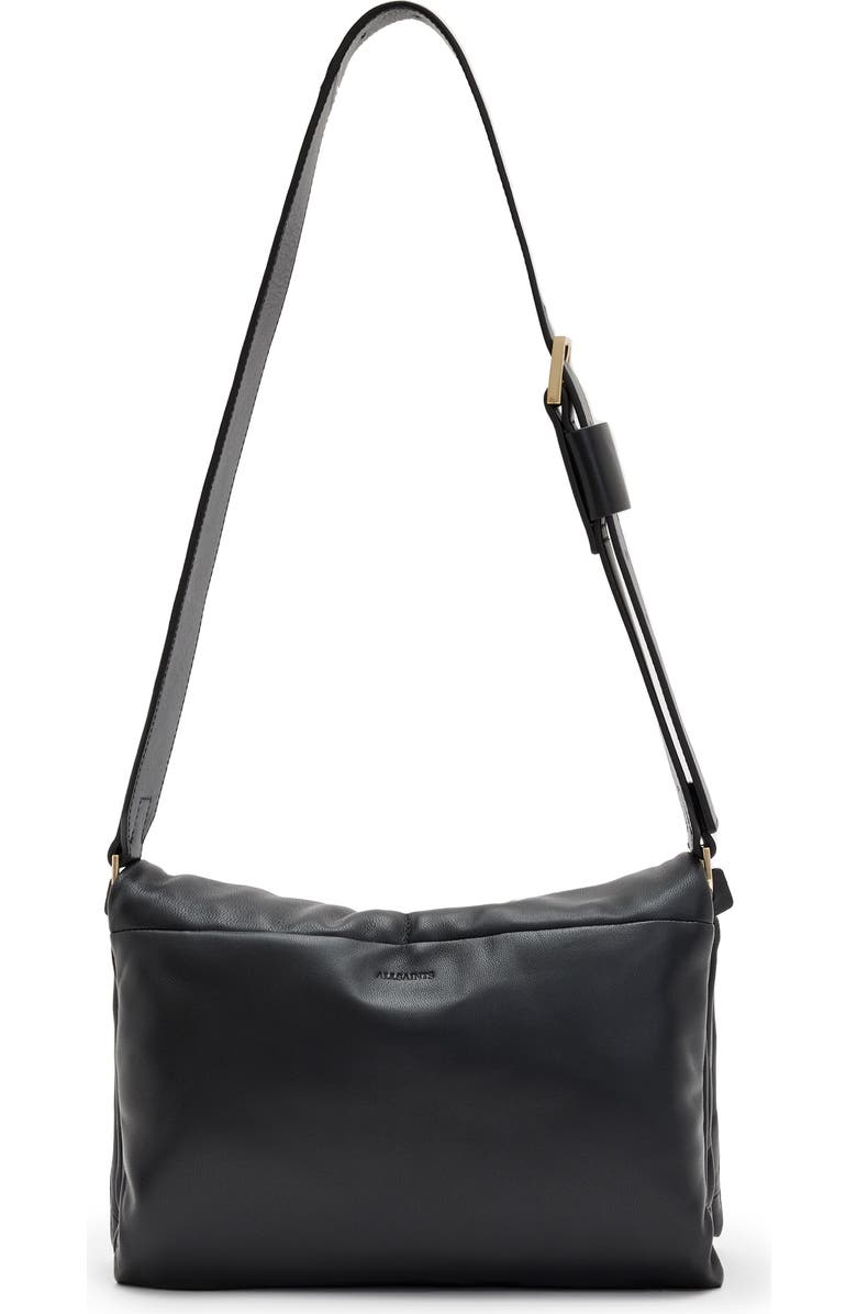 AllSaints Vittoria Quilted Leather Shoulder Bag, Alternate, color,