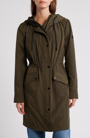 Michael kors water resistant overcoat discount