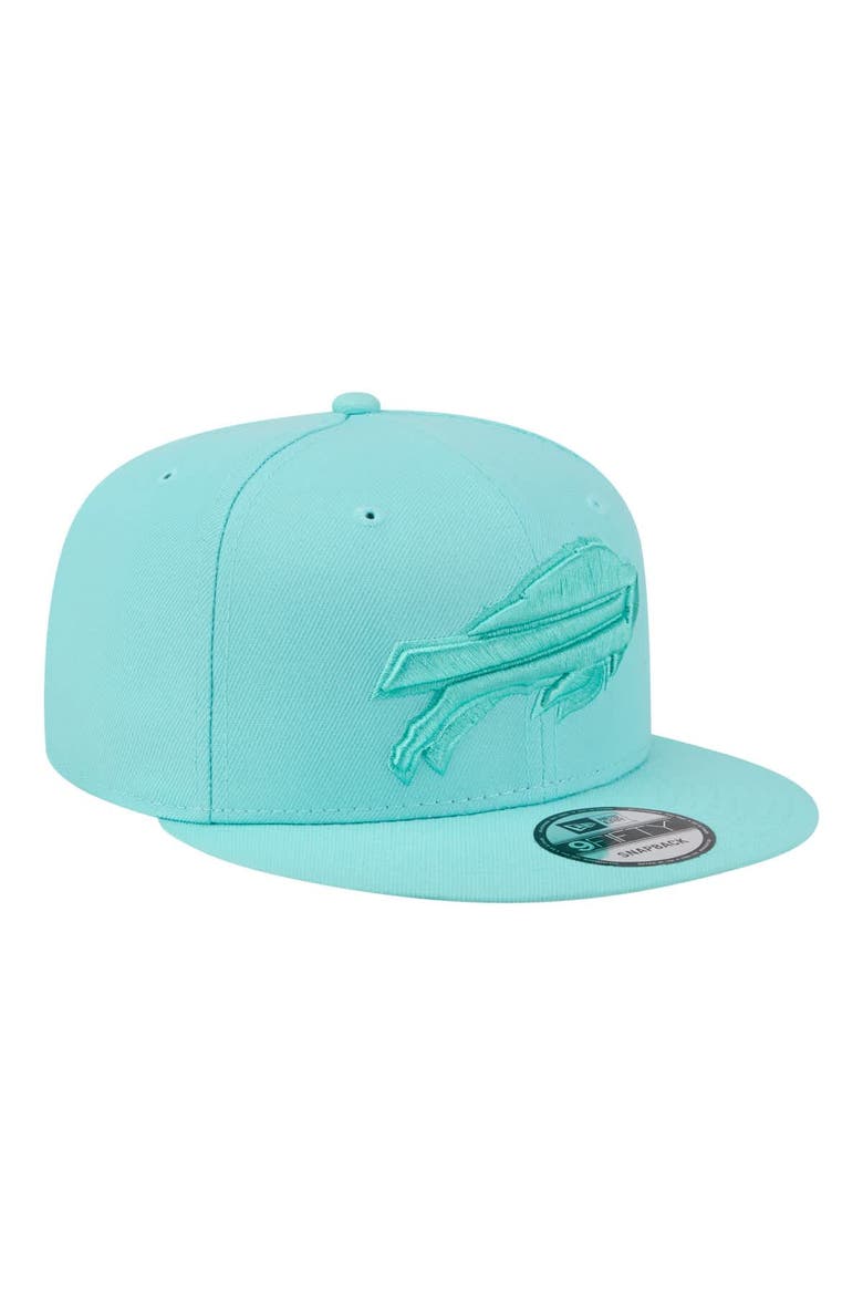 Men's New Era  Turquoise Buffalo Bills Colorpack 9FIFTY Snapback Hat, Alternate, color, Turquoise