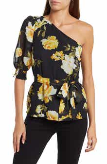GIBSONLOOK One Shoulder Blouse