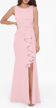 Betsy & Adam Ruffle Bow Gown