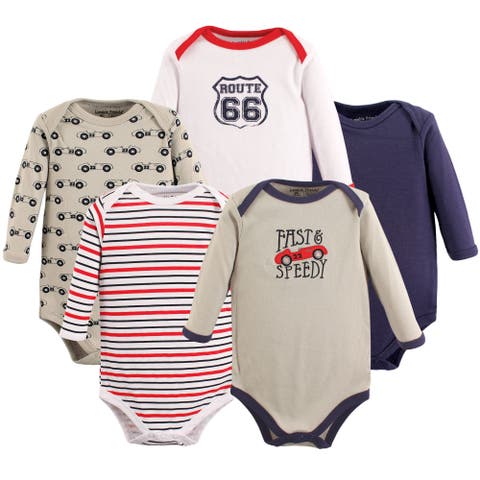 Cotton Long-Sleeve Bodysuits