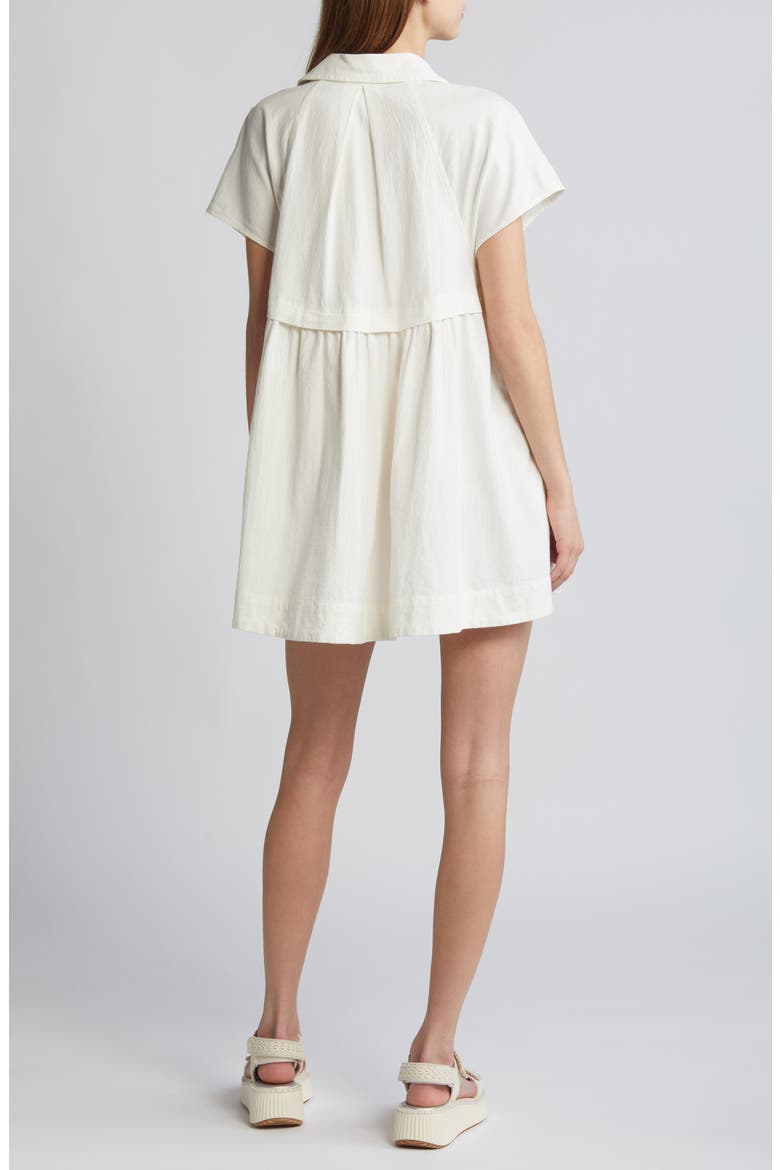 free people ronnie poplin mini dress Ronnie Cotton Poplin Mini Shirtdress (Women)