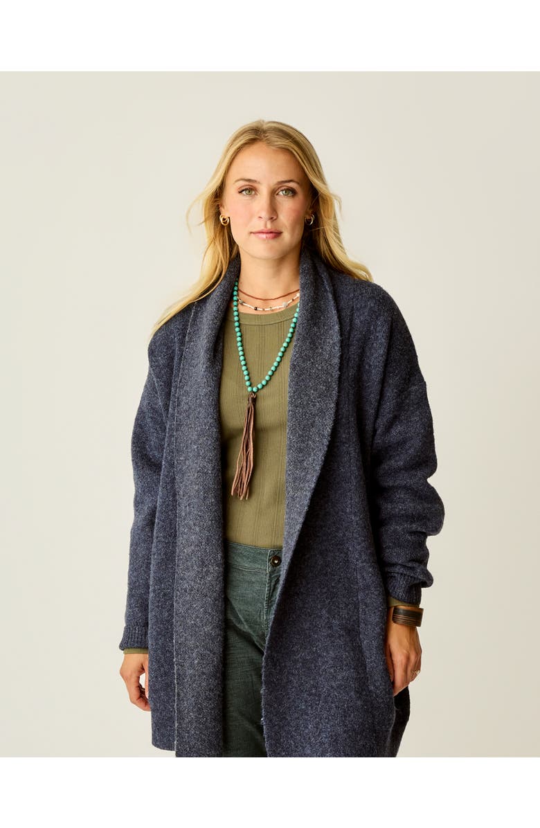 Carve Designs Priya Topper, Main, color, Navy Heather