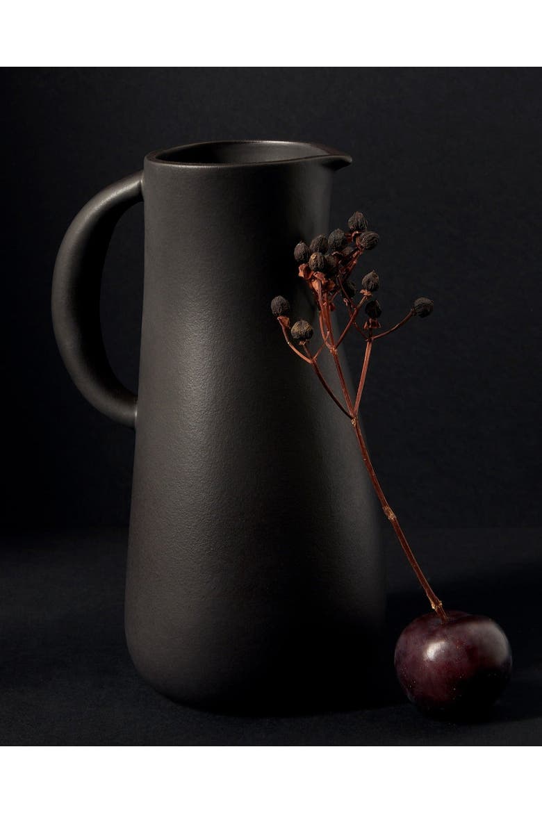 Stoneware Jug Dadasi 50 oz, Alternate, color, Black
